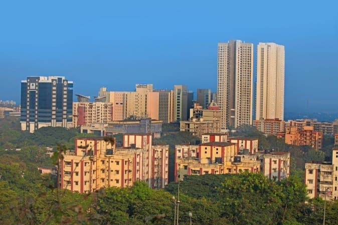 Mulund and Thane skyline